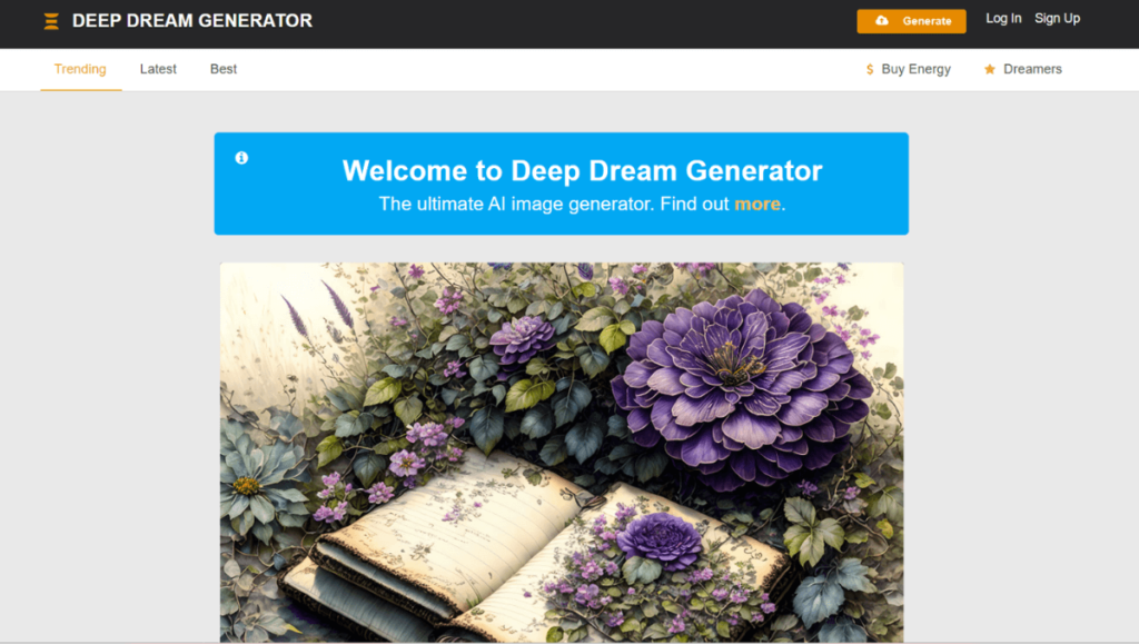 Deep Dream Generator